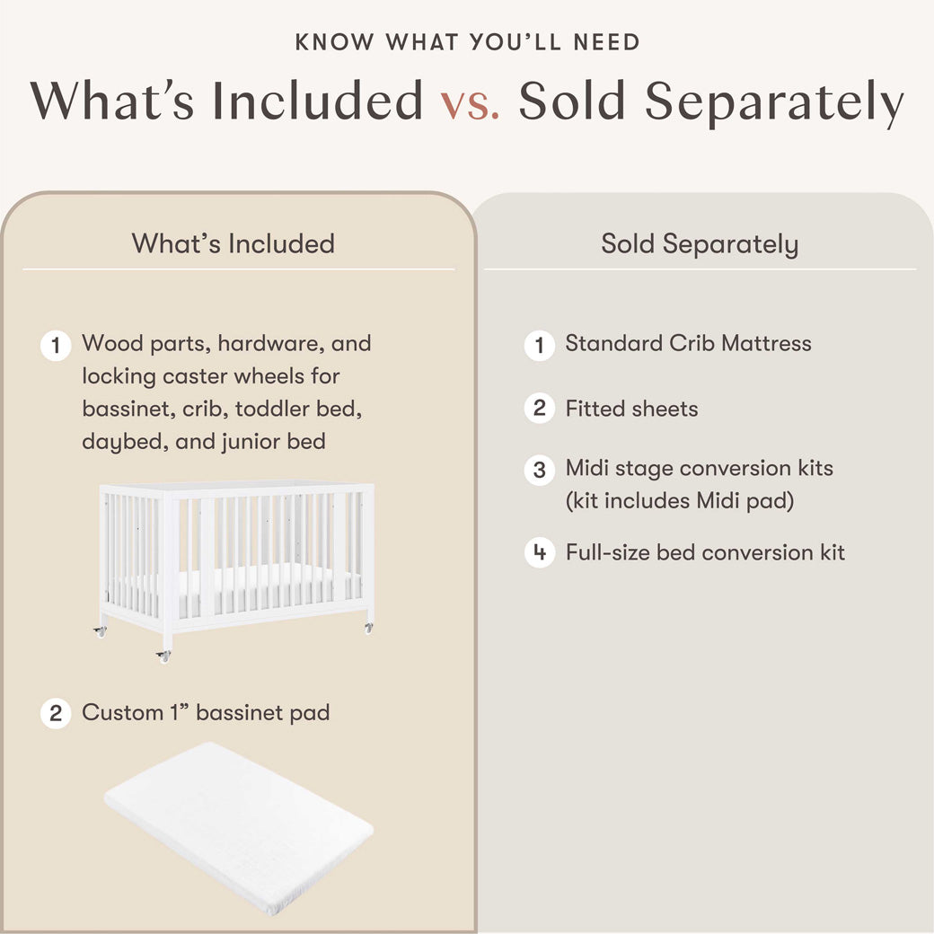 Xetch 9-in-1 Convertible Crib – Bassinet & Toddler Bed All-Stages Sleep Solution - Image 62