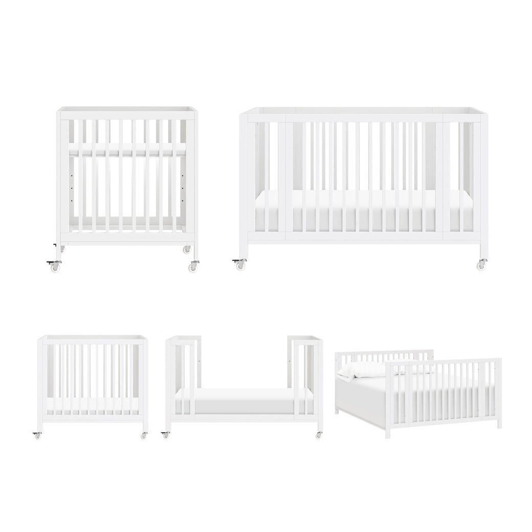 Xetch 9-in-1 Convertible Crib – Bassinet & Toddler Bed All-Stages Sleep Solution - Image 58