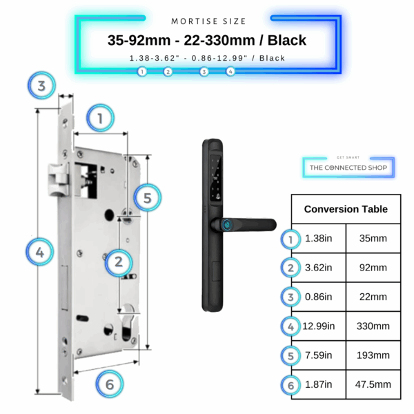 Meriya Smart Door Lock Slim - Image 35