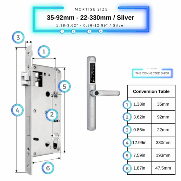 Meriya Smart Door Lock Slim - Image 37