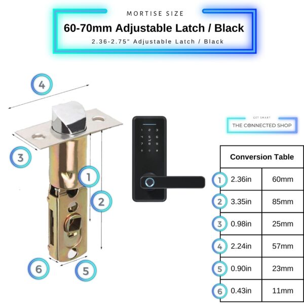 Meriya  Mini Smart Door Lock - Image 7