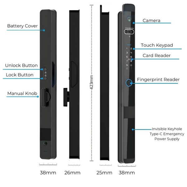 Meriya Gen Smart Lock - Image 8