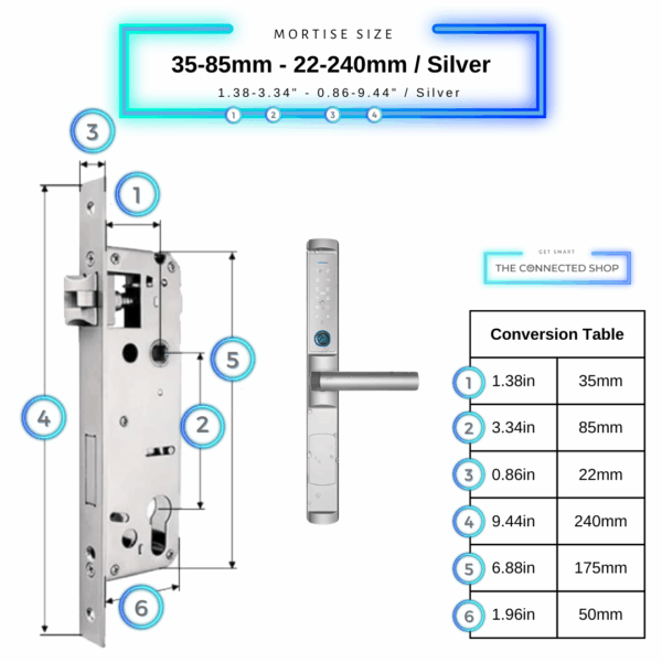Meriya Door Smart Lock - Image 16