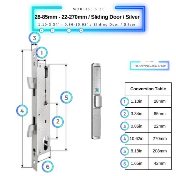 Meriya Door Smart Lock Knob - Image 7