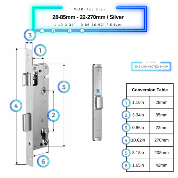 Meriya Door Smart Lock Knob - Image 10