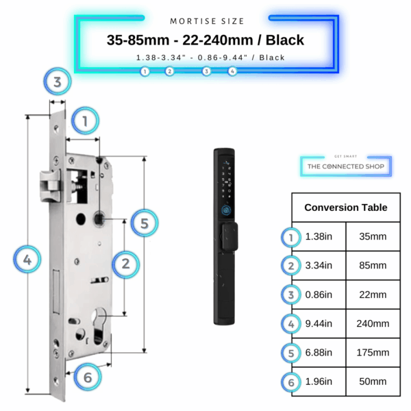 Meriya Door Smart Lock Knob - Image 11