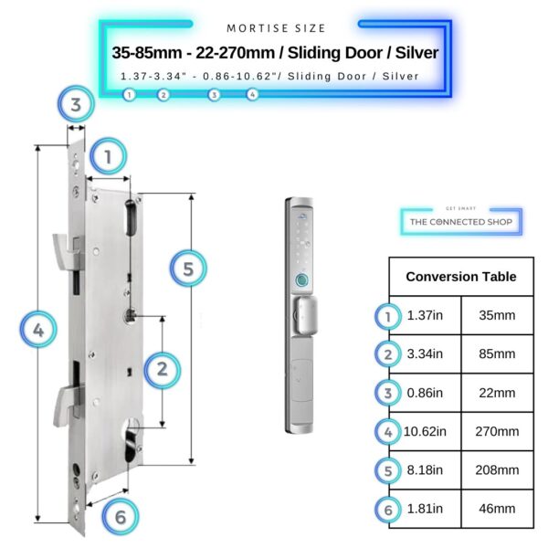 Meriya Door Smart Lock Knob - Image 5