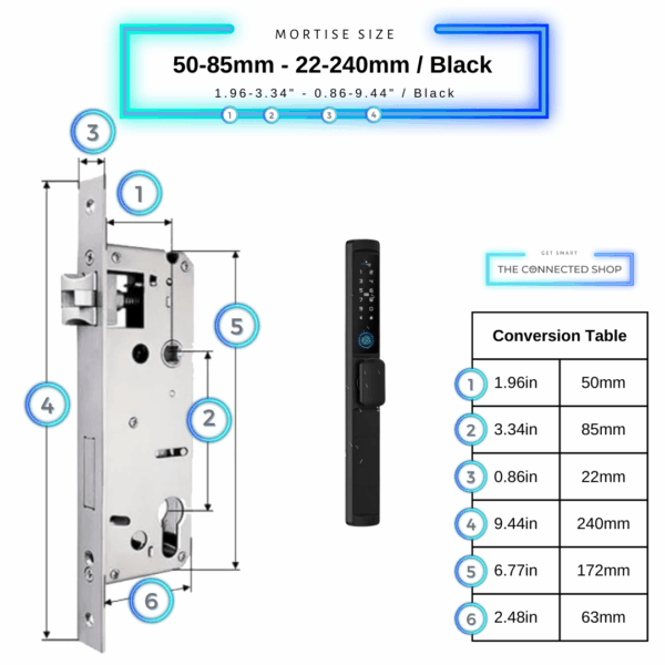 Meriya Door Smart Lock Knob - Image 14