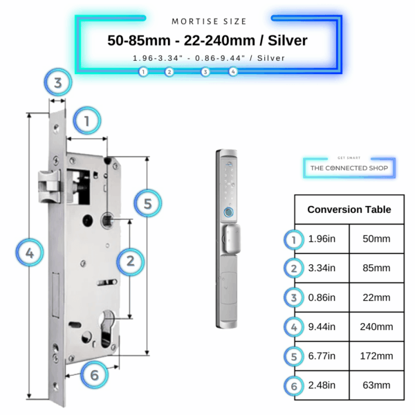Meriya Door Smart Lock Knob - Image 18