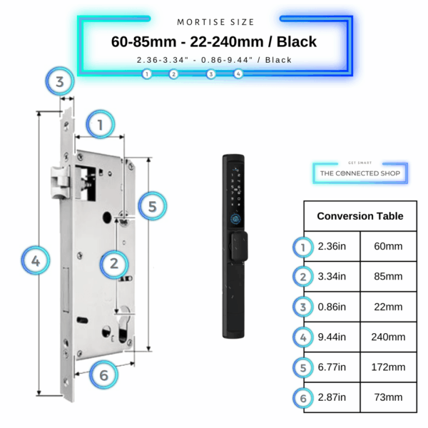 Meriya Door Smart Lock Knob - Image 15