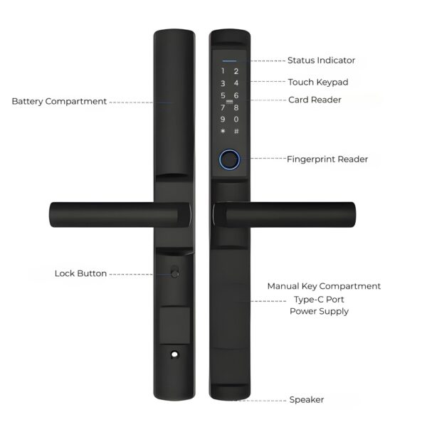 Meriya Door Smart Lock - Image 4