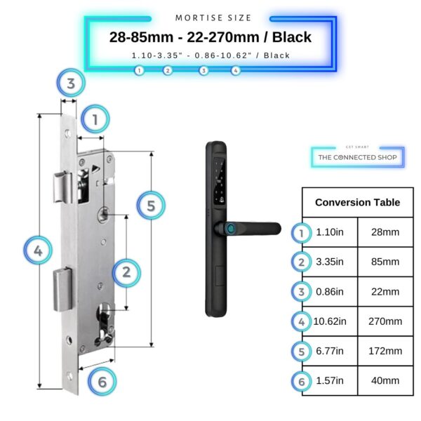 Meriya Smart Door Lock Slim - Image 28