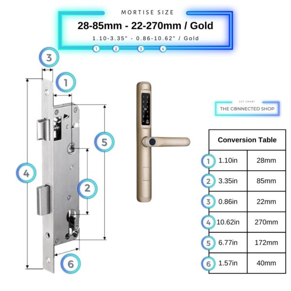 Meriya Smart Door Lock Slim - Image 17