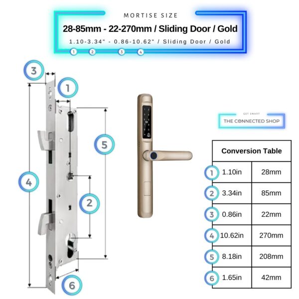 Meriya Smart Door Lock Slim - Image 11