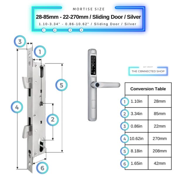 Meriya Smart Door Lock Slim - Image 16