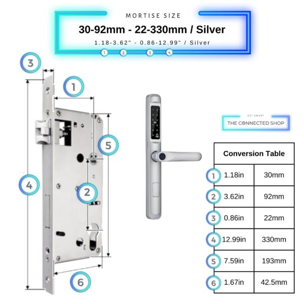 Meriya Smart Door Lock Slim - Image 34