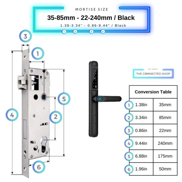 Meriya Smart Door Lock Slim - Image 29