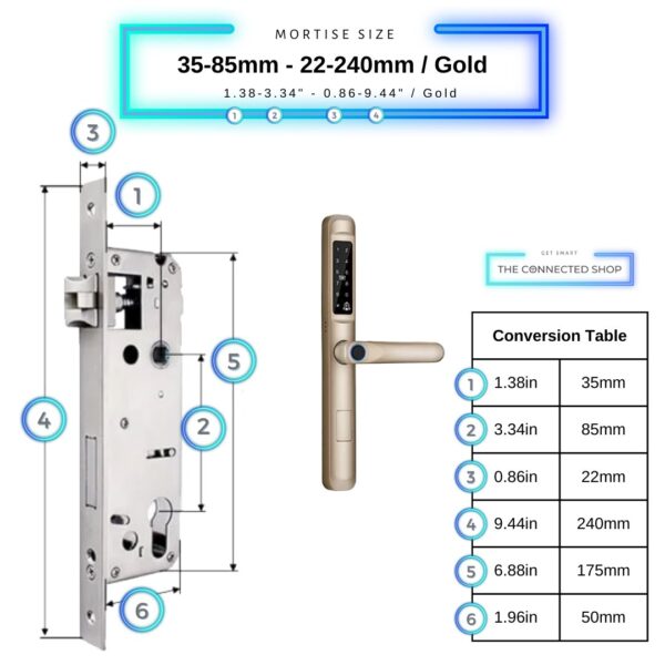 Meriya Smart Door Lock Slim - Image 19
