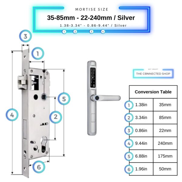 Meriya Smart Door Lock Slim - Image 20
