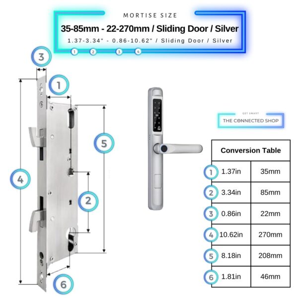 Meriya Smart Door Lock Slim - Image 21