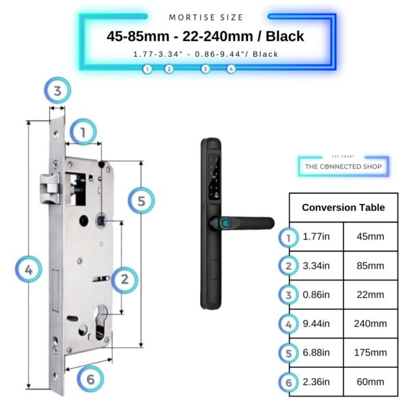 Meriya Smart Door Lock Slim - Image 31