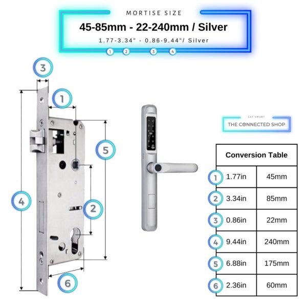 Meriya Smart Door Lock Slim - Image 23