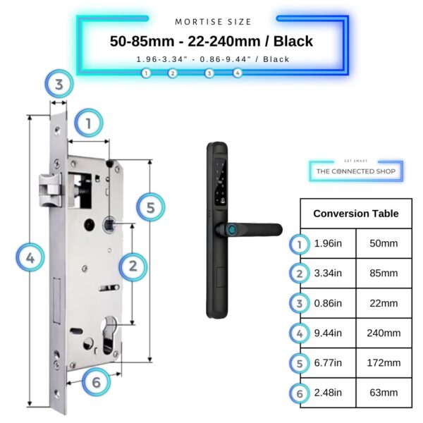 Meriya Smart Door Lock Slim - Image 32
