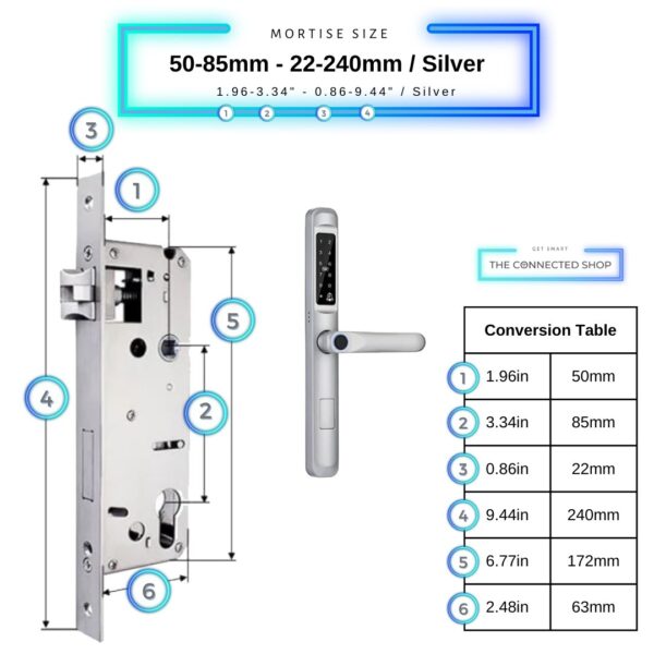 Meriya Smart Door Lock Slim - Image 24