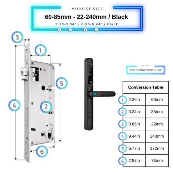 Meriya Smart Door Lock Slim - Image 25