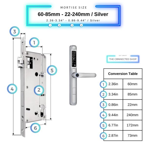 Meriya Smart Door Lock Slim - Image 9