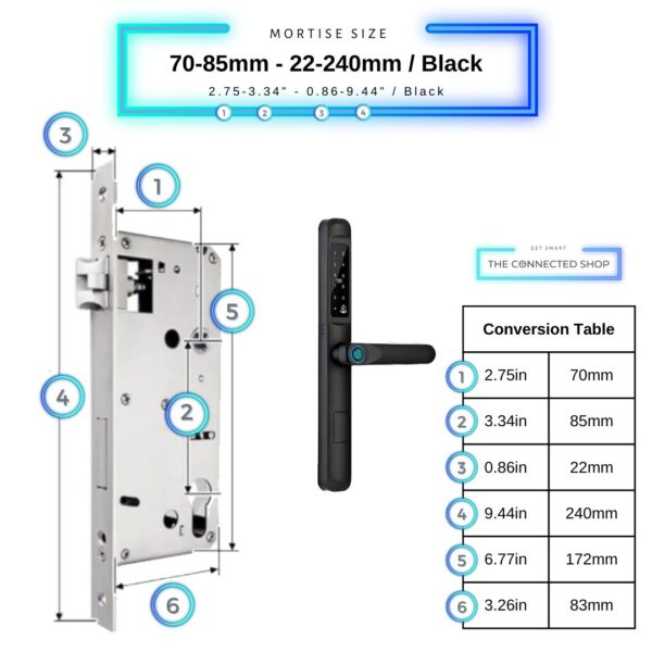 Meriya Smart Door Lock Slim - Image 26