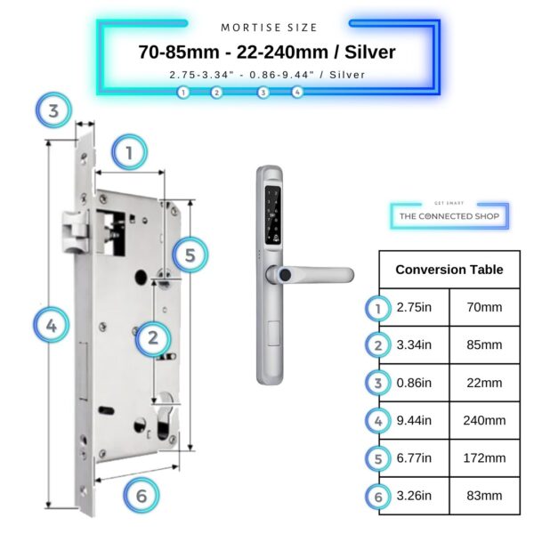 Meriya Smart Door Lock Slim - Image 10