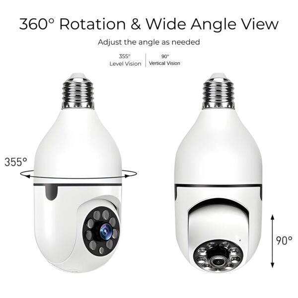 Meriya Smart Lightbulb Camera - Image 4